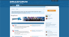 Desktop Screenshot of drugsforum.nl